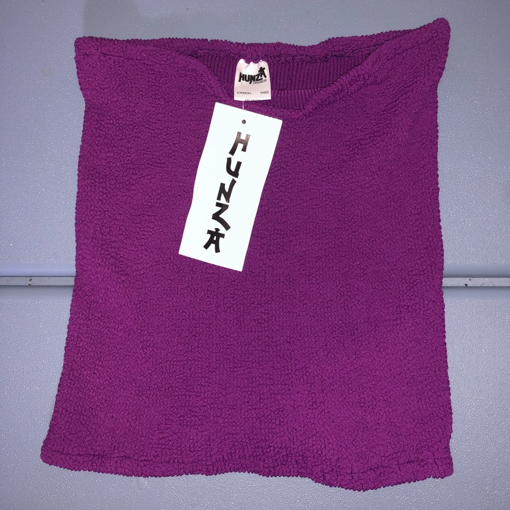 Vintage Hunza G Mini Skirt